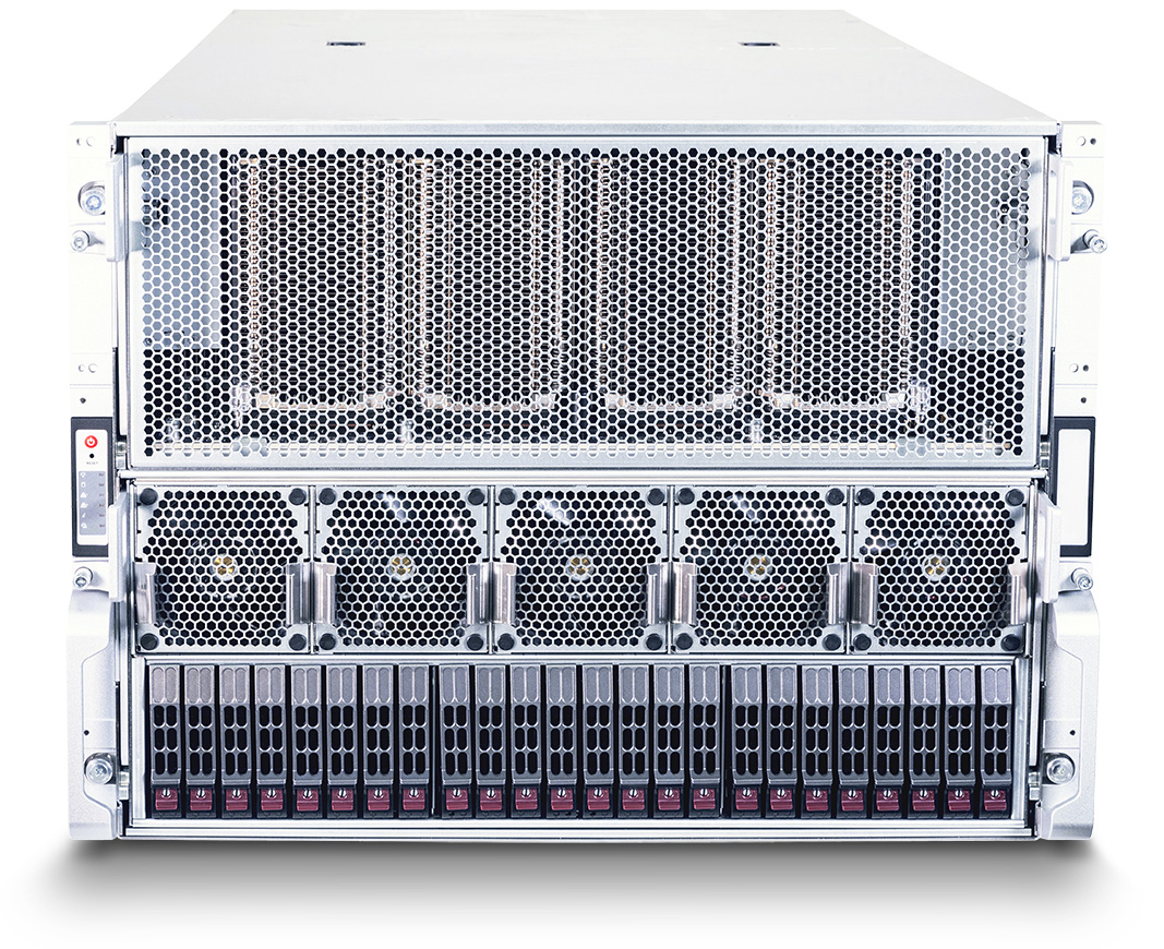 Lambda Hyperplane H100 8U server with 8x NVIDIA H100 GPUs (SXM5)